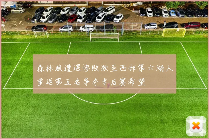 森林狼遭遇惨败跌至西部第六湖人重返第五名争夺季后赛希望